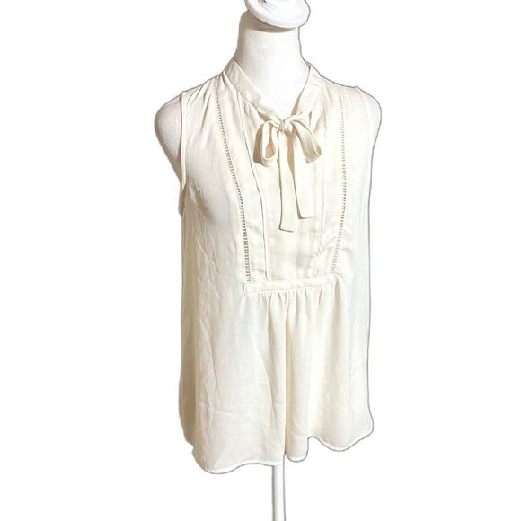 Banana Republic Tops - Banana Republic Tie UP Blouse Women's Size Small